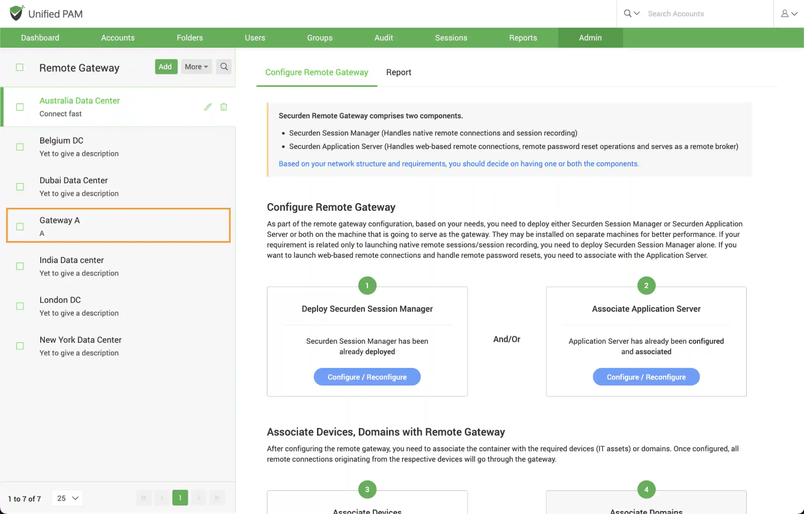 Configure Remote Gateway