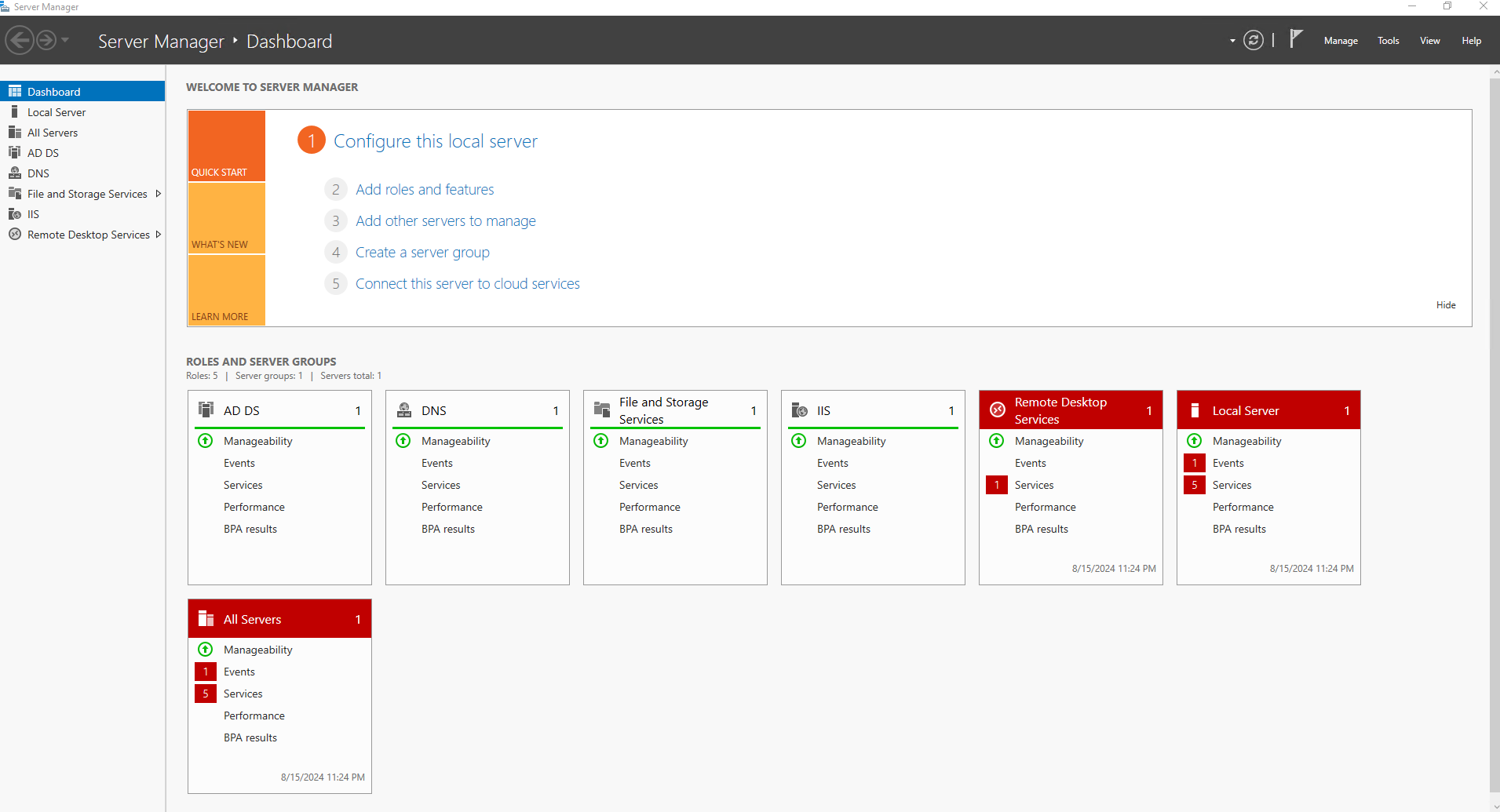 Server Manager